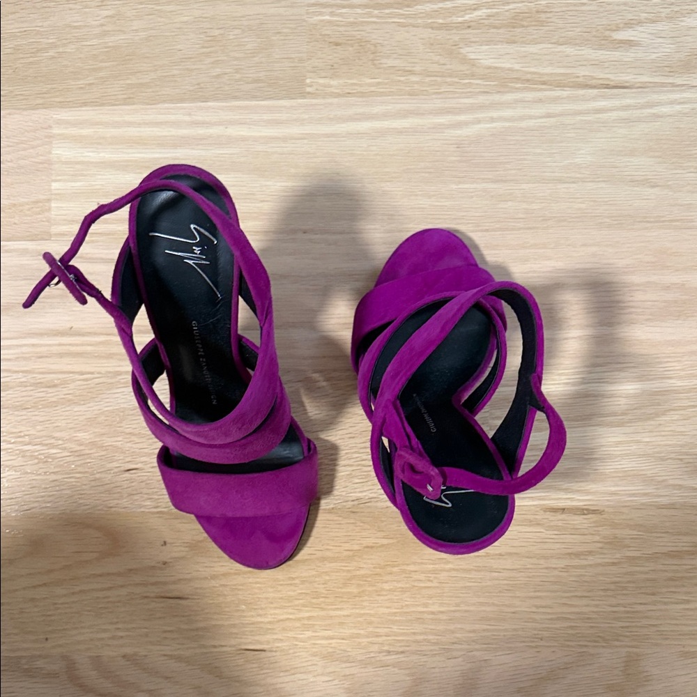 Giuseppe Zanotti Fuchsia Heels